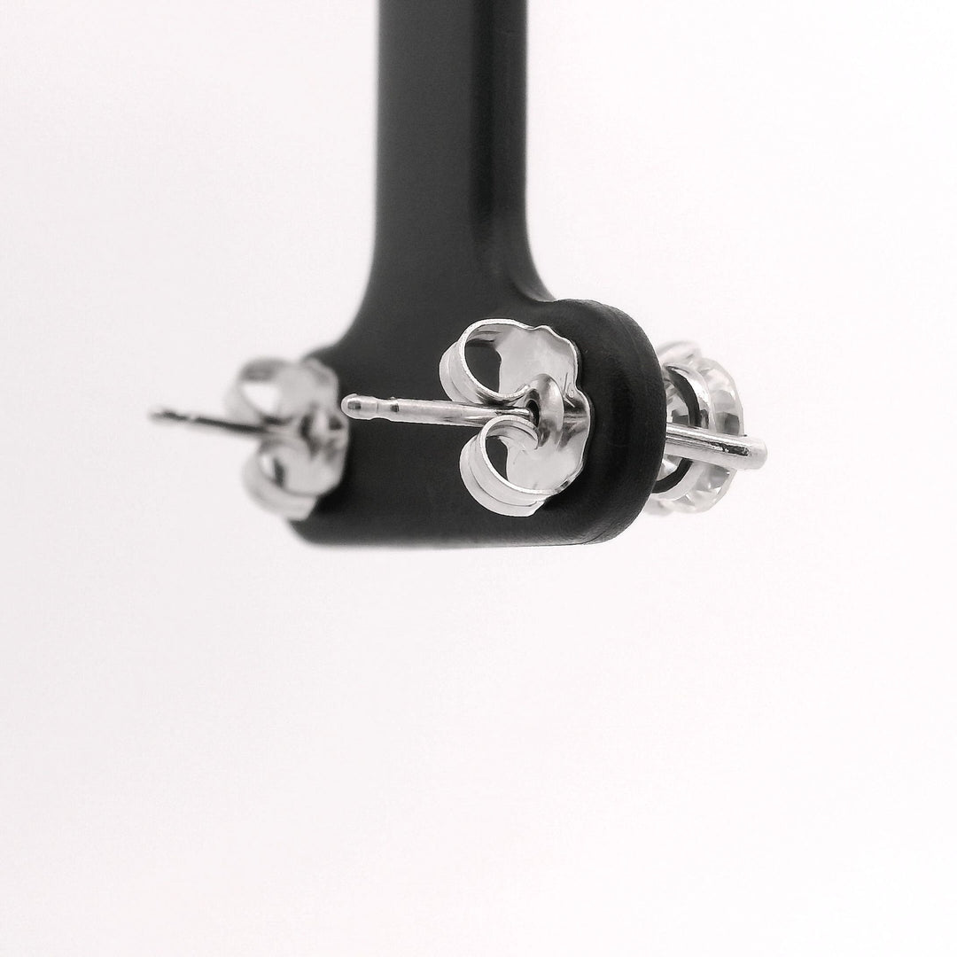Brand New 1.2cttw Natural Diamond Stud Earrings in 14k White Gold
