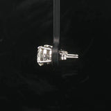 Brand New 3cttw Natural Diamond Stud Earrings in 14k White Gold