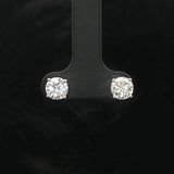 Brand New 1.50cttw Natural Diamond Stud Earrings in 14k White Gold