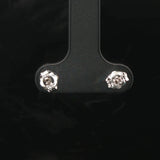 Brand New 1.50cttw Natural Diamond Stud Earrings in 14k White Gold