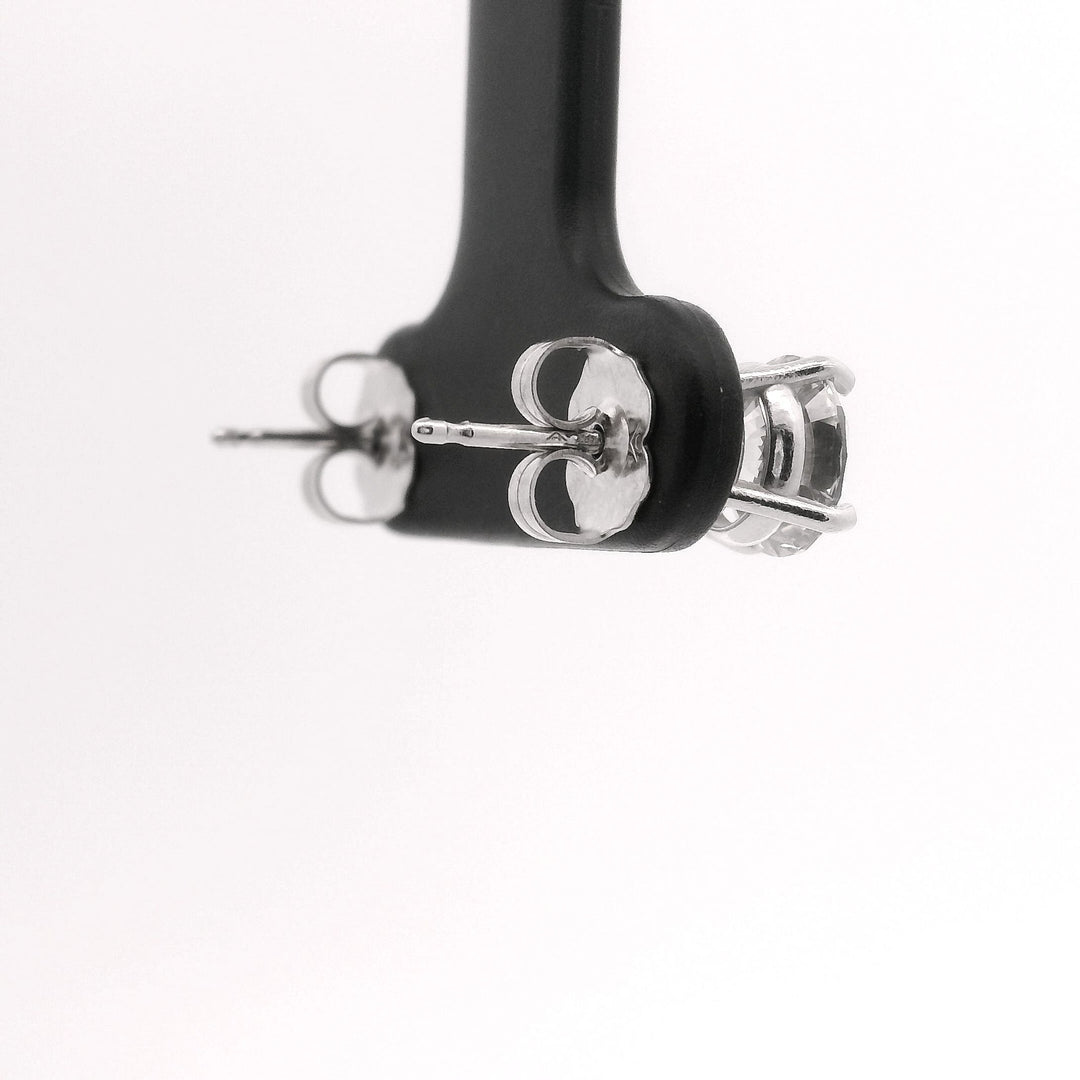 Brand New 2cttw Natural Diamond Stud Earrings in 14k White Gold
