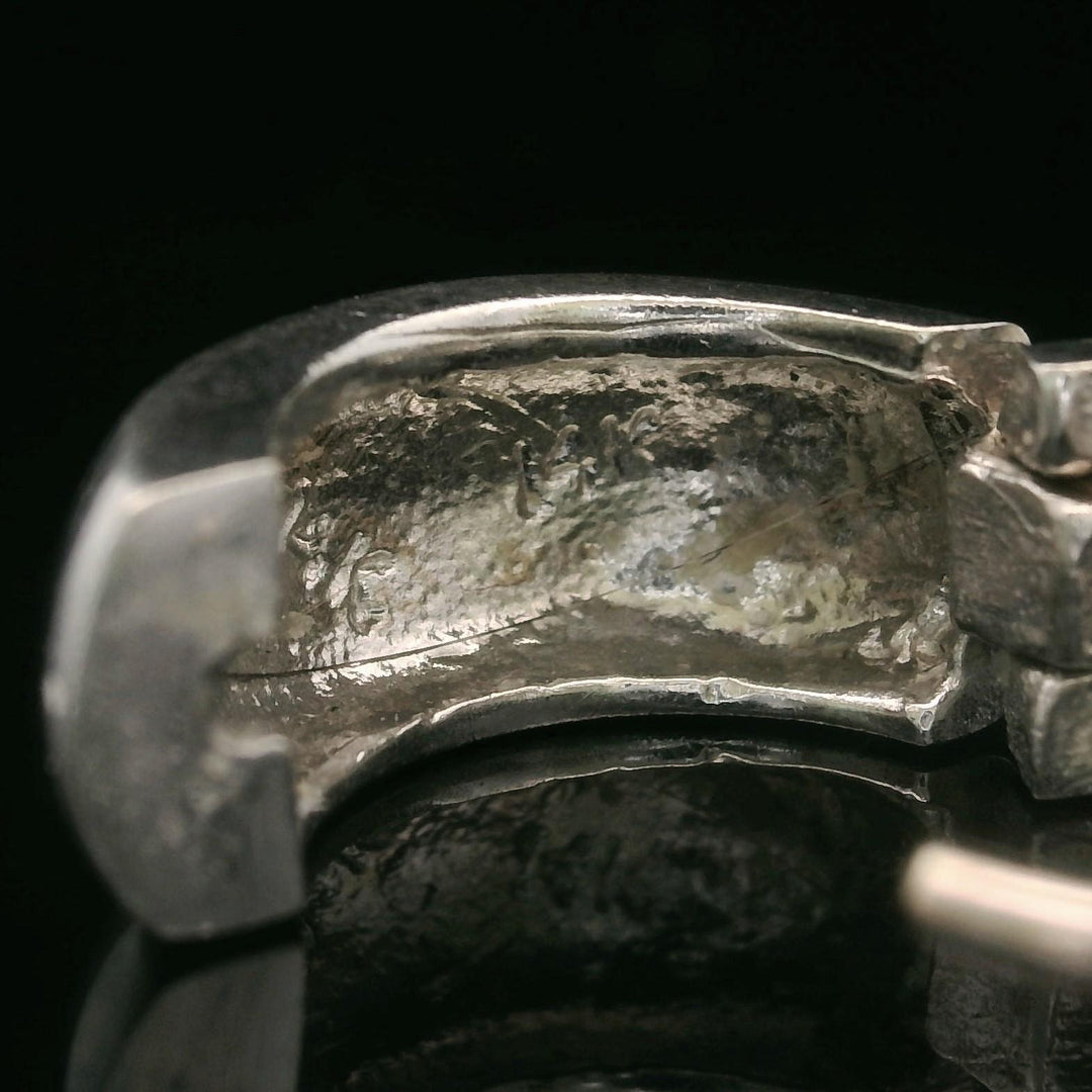 14k White Gold and Bezel Set Diamond Solid Small Huggie Earrings