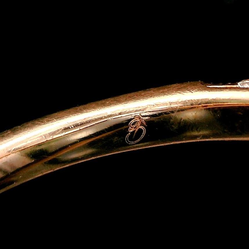 14k Rose Gold and 0.75cttw Diamond Halo Ring Size 7