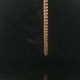 14k Yellow Gold and 8cttw Diamond 27g Tennis Necklace 18.5"
