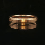 Tiffany & Co. 18k Yellow Gold Solid 4mm Band Ring Size 9