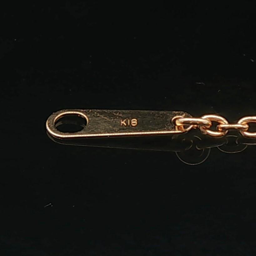 18k Yellow Gold and 0.61cttw Diamond Heart Pendant Necklace 20"
