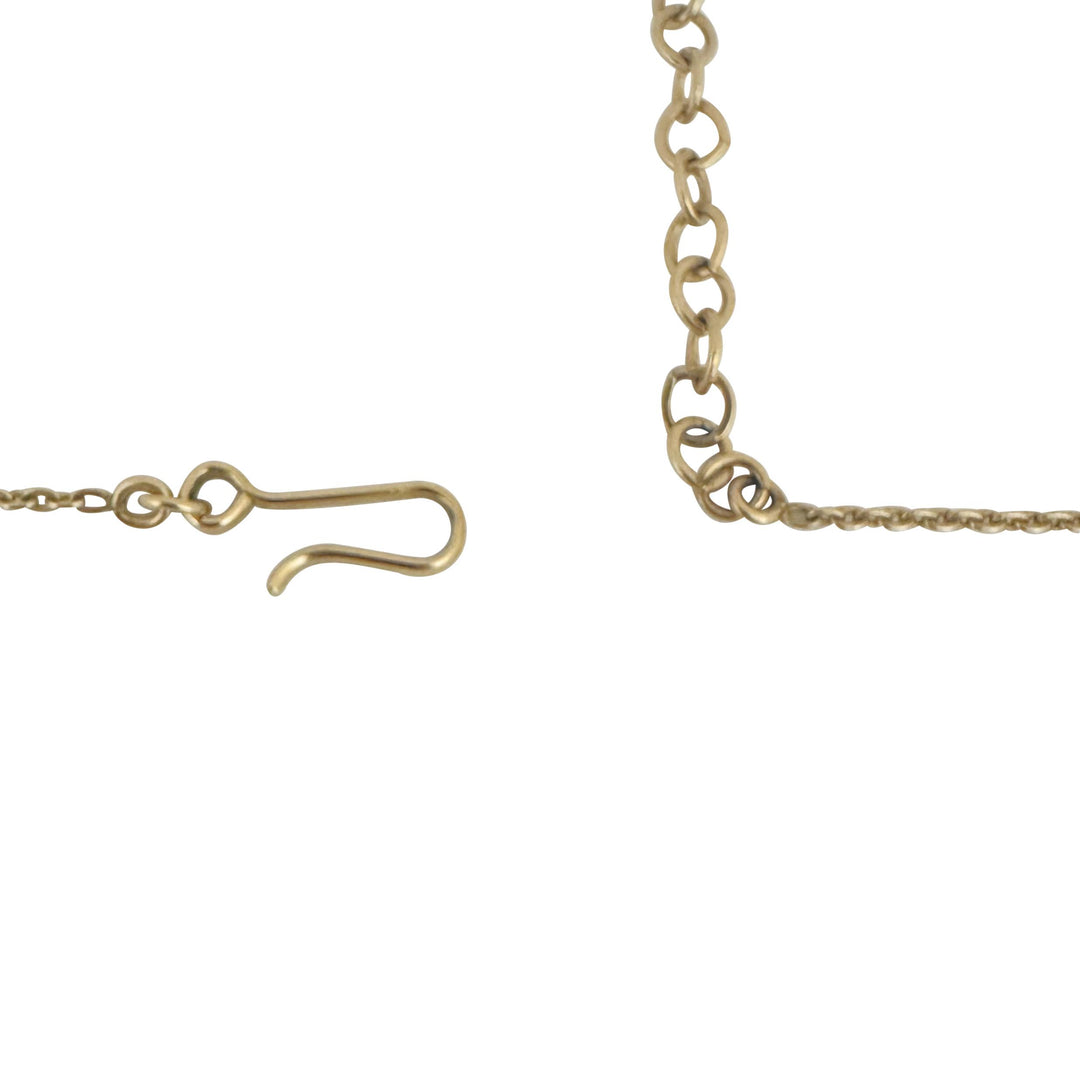 Chanel Vintage Gold Plated Long Cross Pendant Necklace 30"