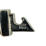 14k Yellow and White Gold 22.7g Solid Reversible Omega Necklace Italy 16"