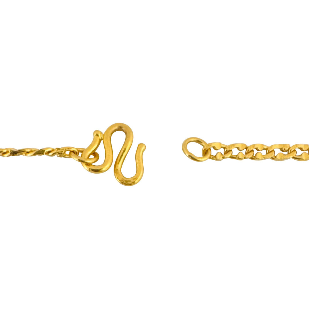 24k Pure Yellow Gold 16.5g Solid Diamond Cut 3mm Curb Link Chain Necklace 18"