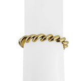 14k Yellow Gold 18.5g Ladies Polished 8mm San Marco Link Bracelet 7"