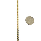 18k Yellow Gold 7.2g Solid Thin 2.4mm Mariner Link Chain Necklace Italy 19.5"