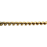 14k Yellow Gold 14.2g Ladies Polished 7mm San Marco Link Bracelet 7"