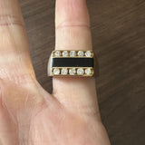 14k Yellow Gold Onyx and 0.50cttw Diamond Solid Men's Ring Size 11