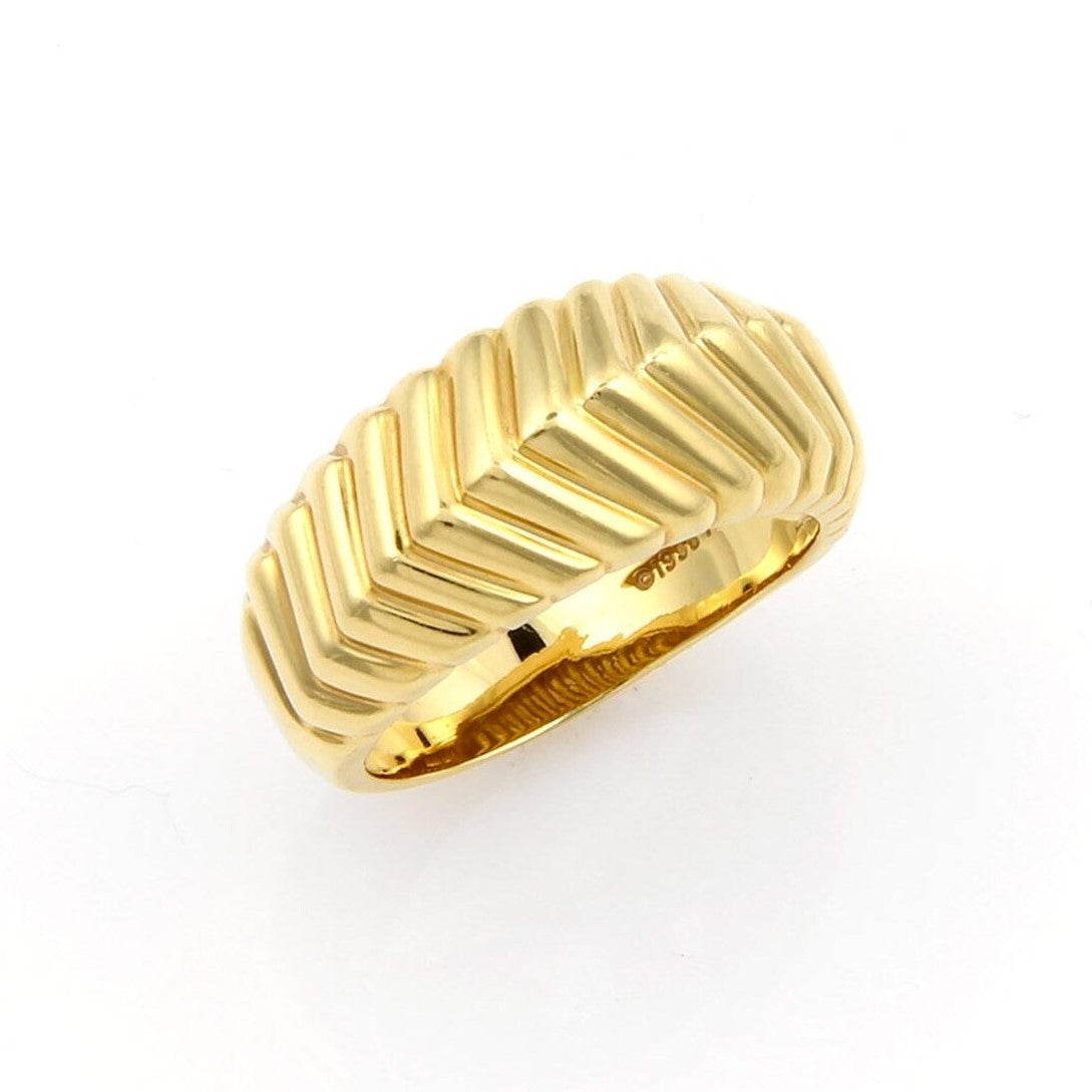 Tiffany chevron ring Clearance