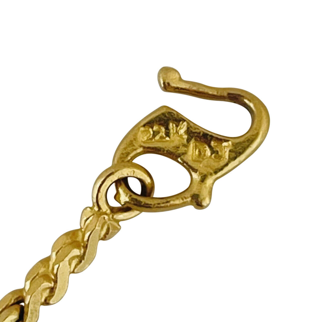 22k Yellow Gold 31.8g Solid Thick 2mm Serpentine Link Chain Necklace 28"