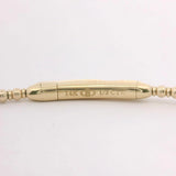 Brand New 14k Yellow Gold and Diamond Butterfly Flex Bangle Bracelet 7"