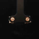 14k Rose Gold and 1cttw Diamond Cluster Stud Earrings