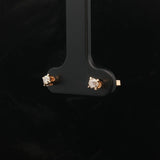 14k Yellow Gold and 0.10cttw Round Cut Diamond Stud Earrings