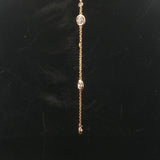 Brand New 2cttw Natural Diamonds by the Yard Necklace in 14k Yellow Gold