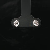 Brand New 1.25cttw Natural Diamond Stud Earrings in 14k White Gold