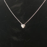 Brand New 1ct Heart Cut Natural Diamond Pendant Necklace in 14k White Gold