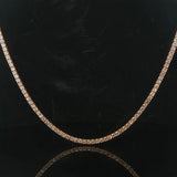 Brand New 8.5cttw Natural Diamond Tennis Necklace in 14k Yellow Gold