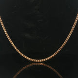 Brand New 8.5cttw Natural Diamond Tennis Necklace in 14k Yellow Gold