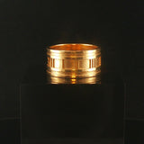 Tiffany & Co. Atlas Vintage 18k Yellow Gold 14g Solid Band Ring Size 10.5