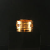 Tiffany & Co. Atlas Vintage 18k Yellow Gold 14g Solid Band Ring Size 10.5