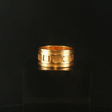Tiffany & Co. Atlas Vintage 18k Yellow Gold 14g Solid Band Ring Size 10.5