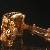 Roberto Coin Appassionata 18k Yellow Gold Vintage Woven Earclips Italy