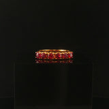 18k Yellow Gold and 1cttw Round Vintage Ladies Band Ring Size 8.25