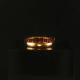 18k Yellow Gold and 1cttw Round Vintage Ladies Band Ring Size 8.25