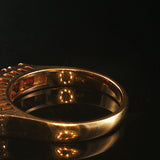 18k Yellow Gold and 1cttw Round Vintage Ladies Band Ring Size 8.25