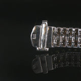 18k White Gold 33.2g Diamond and Rainbow Sapphire Link Bracelet 7"