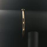 18k Yellow Gold 21.3g Multi Gemstone and Diamond Vintage Bangle Bracelet 7.5"