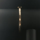 Levian 14k Yellow Gold 1.50cttw Diamond Buckle Bangle Bracelet 6.75"