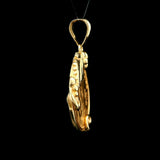 14k Yellow Gold and 21.6k Gold 1876 20 French Francs Gold Coin Pendant