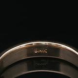 14k Yellow Gold and 0.32cttw Flush Set Diamond 4mm Eternity Band Size 7.5