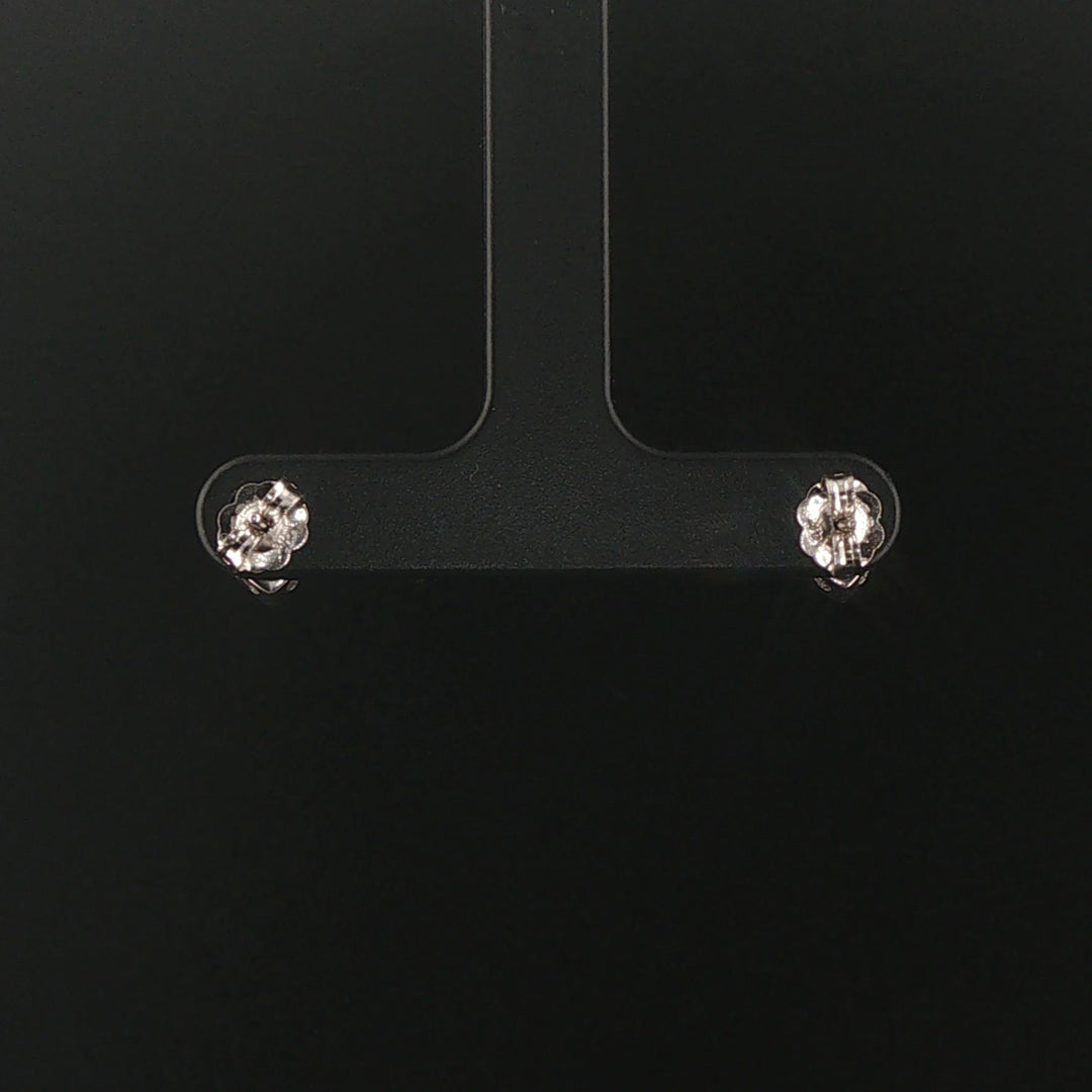 Effy 14k White Gold Tanzanite and Diamond Stud Earrings