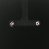 Effy 14k White Gold Tanzanite and Diamond Stud Earrings