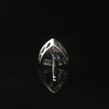 Effy 14k White Gold Tanzanite and Diamond Stud Earrings