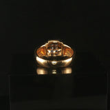 18k Yellow and 0.66cttw Princess Cut Diamond Ring Size 5.75