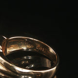18k Yellow and 0.66cttw Princess Cut Diamond Ring Size 5.75