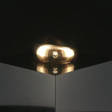 18k Yellow Gold 7.6g Solid Polished Graduated Domed Band Ring Size 6.75