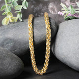 Brand New 14k Yellow Gold Diamond Cut Round Franco Chain (5.30 mm)