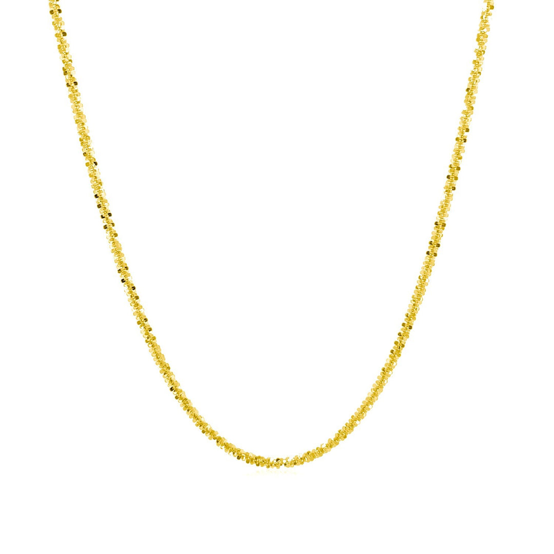 Brand New 14k Yellow Gold Sparkle Chain (1.50 mm)