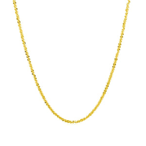 Brand New 14k Yellow Gold Sparkle Chain (1.50 mm)