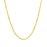 Brand New 14k Yellow Gold Sparkle Chain (1.50 mm)