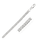 Brand New 14k White Gold Solid Miami Cuban Chain (6.00 mm)